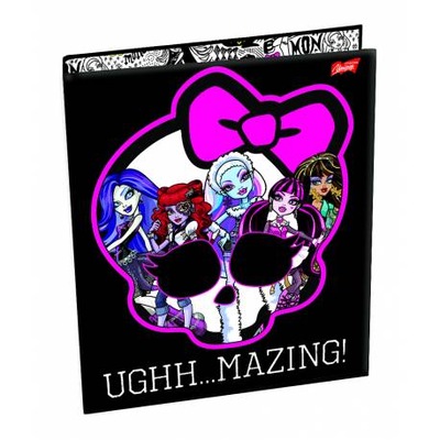 Monster High szkolny Segregator A5 na karteczki