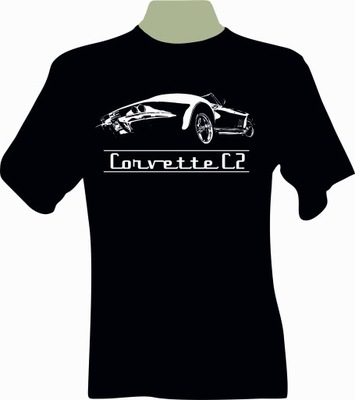 KOSZULKA T-shirt chevrolet CORVETTE C2 63'-67' 