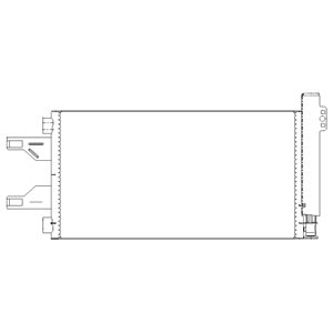 RADIADORES DE ACONDICIONADOR (SKRAPLA DELPHI TSP0225676  