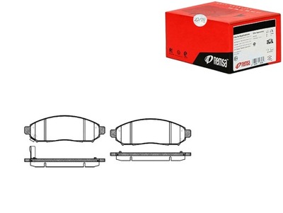 КОМПЛЕКТ КОЛОДОК ШАЛЬМІВНИХ REMSA 1162.01