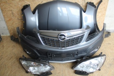 Перед капот бампер pas крыло лампа радиатор opel mokka фото №1