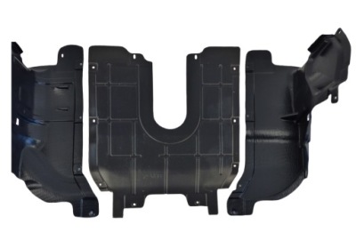 Fiat bravo ii 2007-2014 защита pod двигатель + бока фото №1