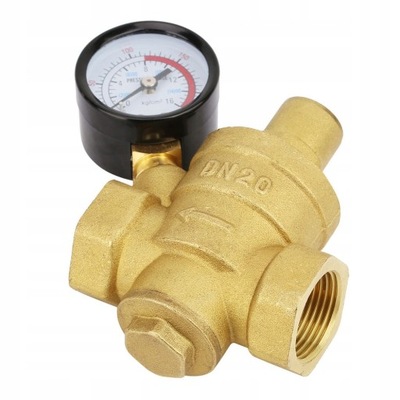 ADJUSTABLE BRASS CONTROLLER PRESSURE WATER DN20  