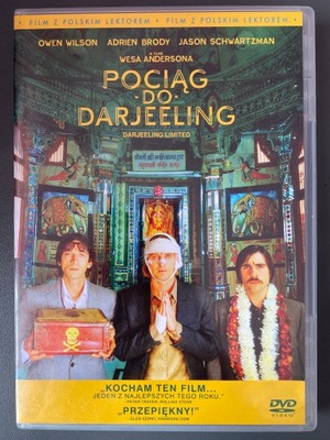 Film Pociąg do Darjeeling płyta DVD