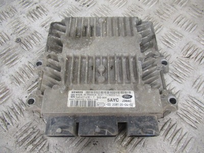 COMPUTADOR DEL MOTOR UNIDAD DE CONTROL FORD FIESTA MK 6 3S61-12A650-LC  