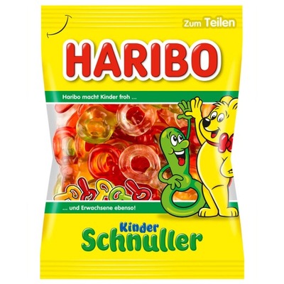 Z NIEMIEC Haribo Kinder Schnuller Żeki 175 g