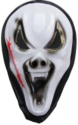 Maska Krzyk ze szramą Plastik