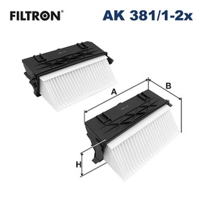 FILTRAS ORO FILTRON AK 381/1-2X 