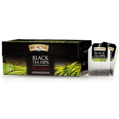Big- Active Herbata czarna 100% 50 szt