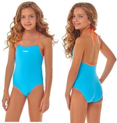 Strój kąpielowy kostium dla dziewczynki 110 ZAGANO