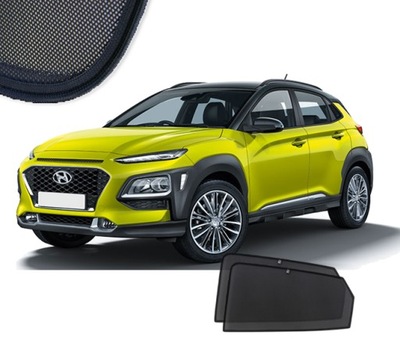 ZASŁONKI DEDYKOWANE do Hyundai KONA od 2017...