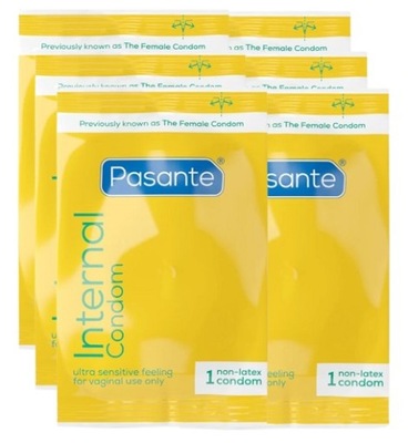 PASANTE Internal Condom prezerwatywy damskie 6 szt