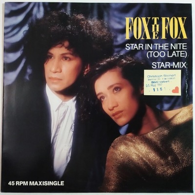 Fox the Fox- Star in the Nite - Maxi SP 12''