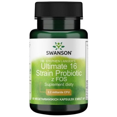 SWANSON ULTIMATE 16 STRAIN PROBIOTIC 60 kaps.