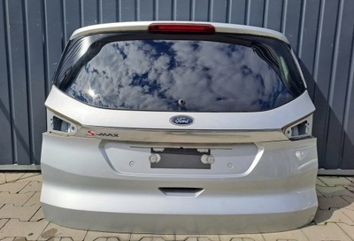 Ford s-max mk2 15^ крышка багажника багажника задняя серебристая фото №1