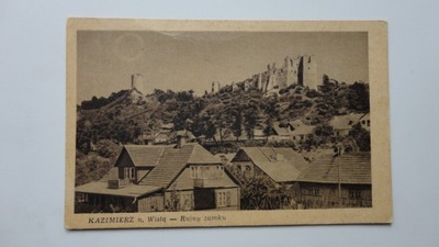 KAZIMIERZ NAD WISLA RUINY ZAMKU PTK 50642