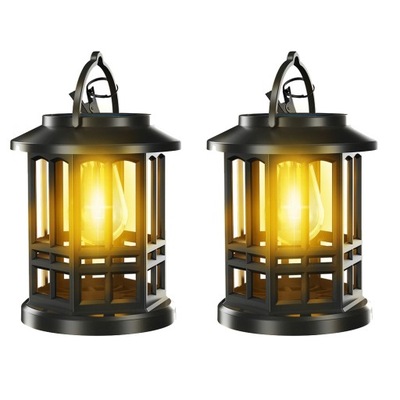2X LAMPA SOLARNA OGRODOWA ZEWNĘTRZNA LED SŁOIK LAMPY SOLARNE OGRODOWE
