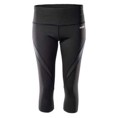 DAMSKIE LEGGINSY HI-TEC LADY LIKIA 3/4 r. XL BLACK