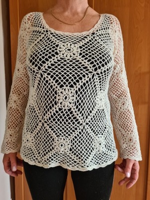 BLUZKA RĘCZNIE ROBIONA NA SZYDEŁKU RĘKODZIEŁO