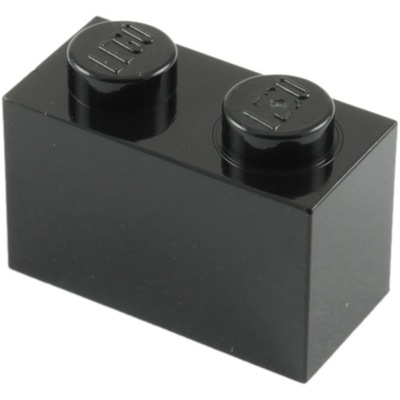03494 LEGO 3005 300526 brick 1x1 czarny 2szt 9195746148