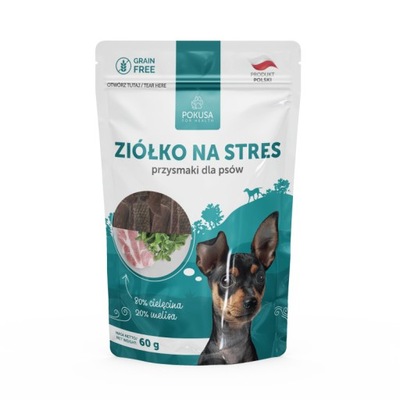 POKUSA - Przysmaki Uspokajające - Ziółko na Stres - 60g