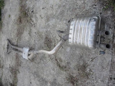 Bmw 740i e65 гаситель выхлоп kompletny фото №1