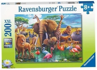 Puzzle XXL 200 Dzikie zwierzęta