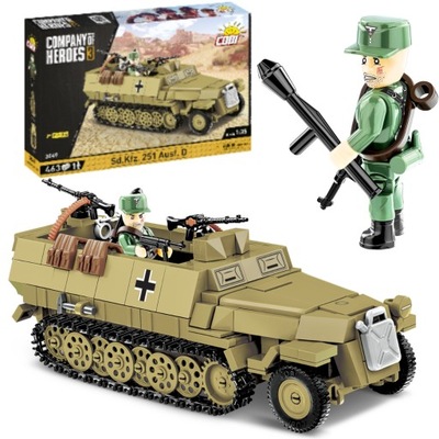 COBI 3049 SD.KFZ.251 AUSF.D COMPANY OF HEROES