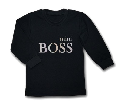 Bluzka koszulka bawełniana Mini BOSS 104