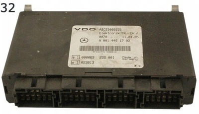 UNIDAD DE CONTROL COMPUTADOR VDO FR MERCEDES A0014461702  