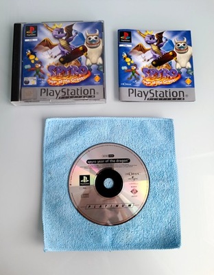 SPYRO YEAR OF THE DRAGON PSX PS1 PSone KOMPLETNA PLAYSTATION 1 3XA