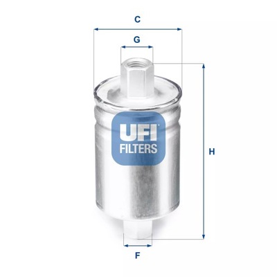 ФИЛЬТР ТОПЛИВА UFI 31.750.00