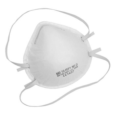 MASKI PRZECIWPYŁOWE FFP1 BEZ ZAWORKA atest CE XL-TOOLS