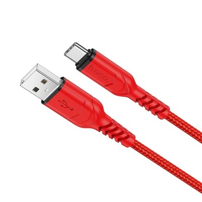 HOCO kabel USB A do Typ C QC 3A X59 1 m czerwony