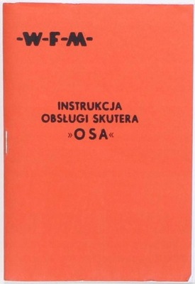 KATALOG INSTRUKCJA OBSŁUGI WFM OSA