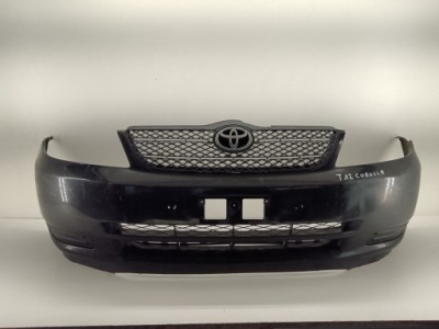 Бампер передній перед решітка радіатора toyota corolla e12 01-04 фото №1