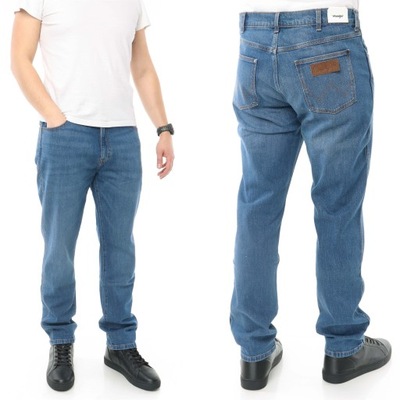 WRANGLER LARSTON spodnie męskie jeans zwężane W36 L32