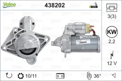 СТАРТЕР НОВЫЙ 438202/VAL