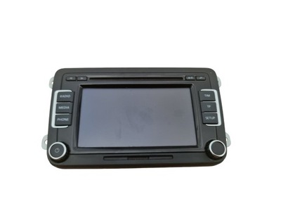 Дисплей cd радио vw golf passat b7 rcd510 polo фото №1