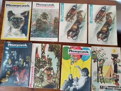 Płomyczek 1964 1965 1966 czterej pancerni 8 sztuk