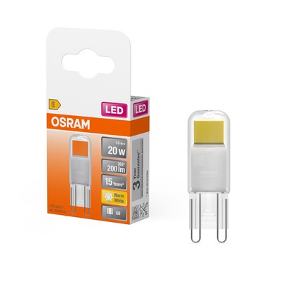 żarówka OSRAM LED PIN G9 20 320° 1.8W 827
