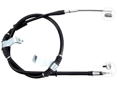 CABLE FRENOS DE MANO CHEVROLET LACETTI IZQUIERDA  