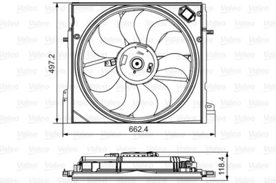 VALEO 696583 HÉLICE DE VENTILADOR  