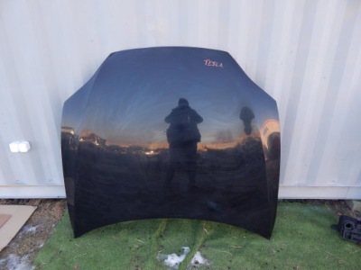 Tesla s рестайлінг  капот кришка двигуна передня оригінал європа фото №1