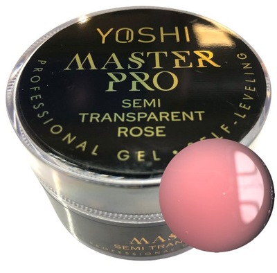 Yoshi Żel Master Pro Semi Transparent Rose 50ml