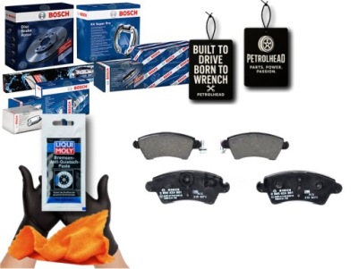 Гальмівні колодки гальмівні citroen перед xsara bosch #petrolhead pro+ kit3 фото №1