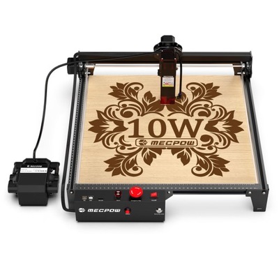 Grawerowanie laserowe Ploter 10W Mecpow X3 pro 410x400 mm 30L/min