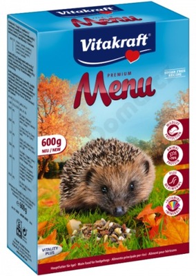 VITAKRAFT MENU sucha karma dla jeży 600g