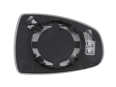 Вкладиш лівий дзеркало audi a1 10- з підігрівом фото №1