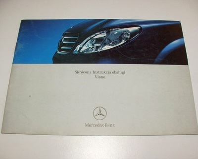 MERCEDES-BENZ VIANO (2003) -SKROCONA INSTR MANTENIMIENTO  